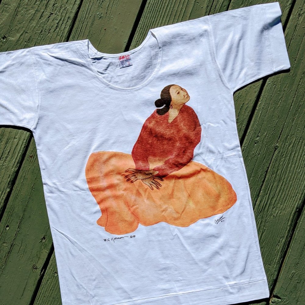 R.C. Gorman T-Shirt, 1985, NEW — Perfect